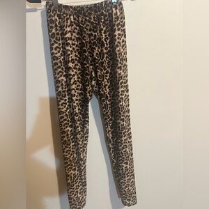 Always Brown and Black Leopard Print Leggings very soft